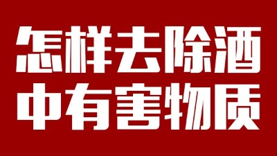 用小型酒廠釀酒設備做酒時，怎樣去除酒中有害物質？